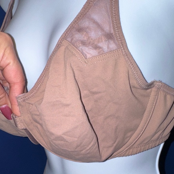 Delimira- Women’s Mocha Racerback Underwire Bra Size 40B - Picture 10 of 14